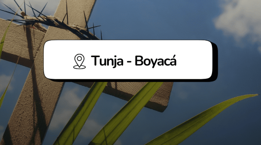 Lanzamiento de la Semana Santa en Tunja